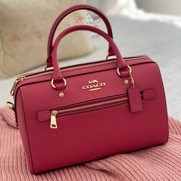 COPY - 🆕 COACH | Signature Pink Rowan Satchel RETAILS 315 - Picture 15 of 16